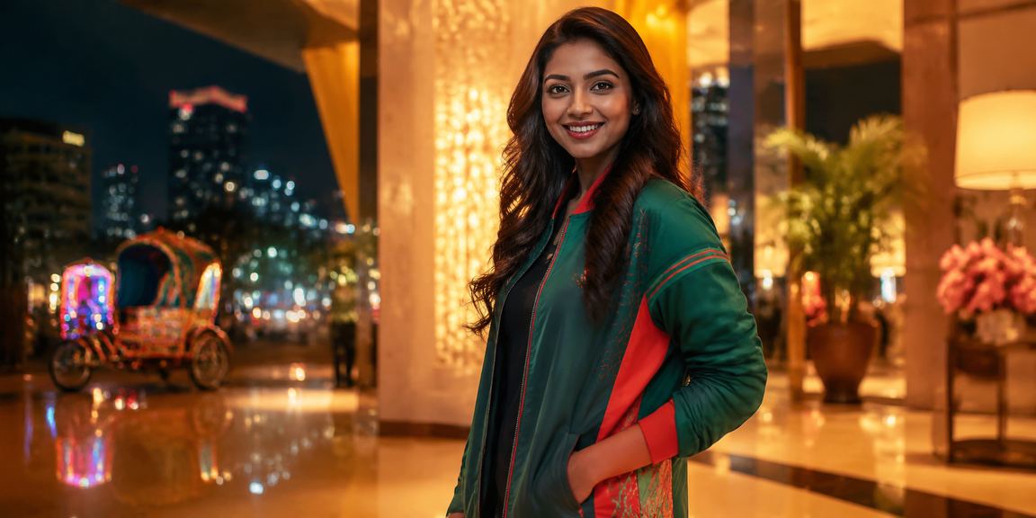 ঢাকার রিকশার পাশে একজন সদস্য ce3 - এ ক্রিকেট বেটিং উপভোগ করছেন