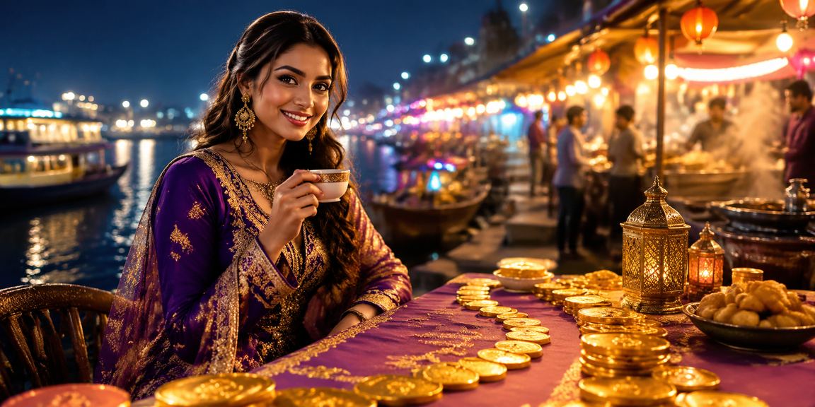 ঢাকায় ঈদ উৎসবে তিন পাত্তি খেলার আনন্দ